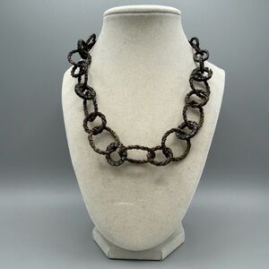 Sweet romance rhinestone necklace